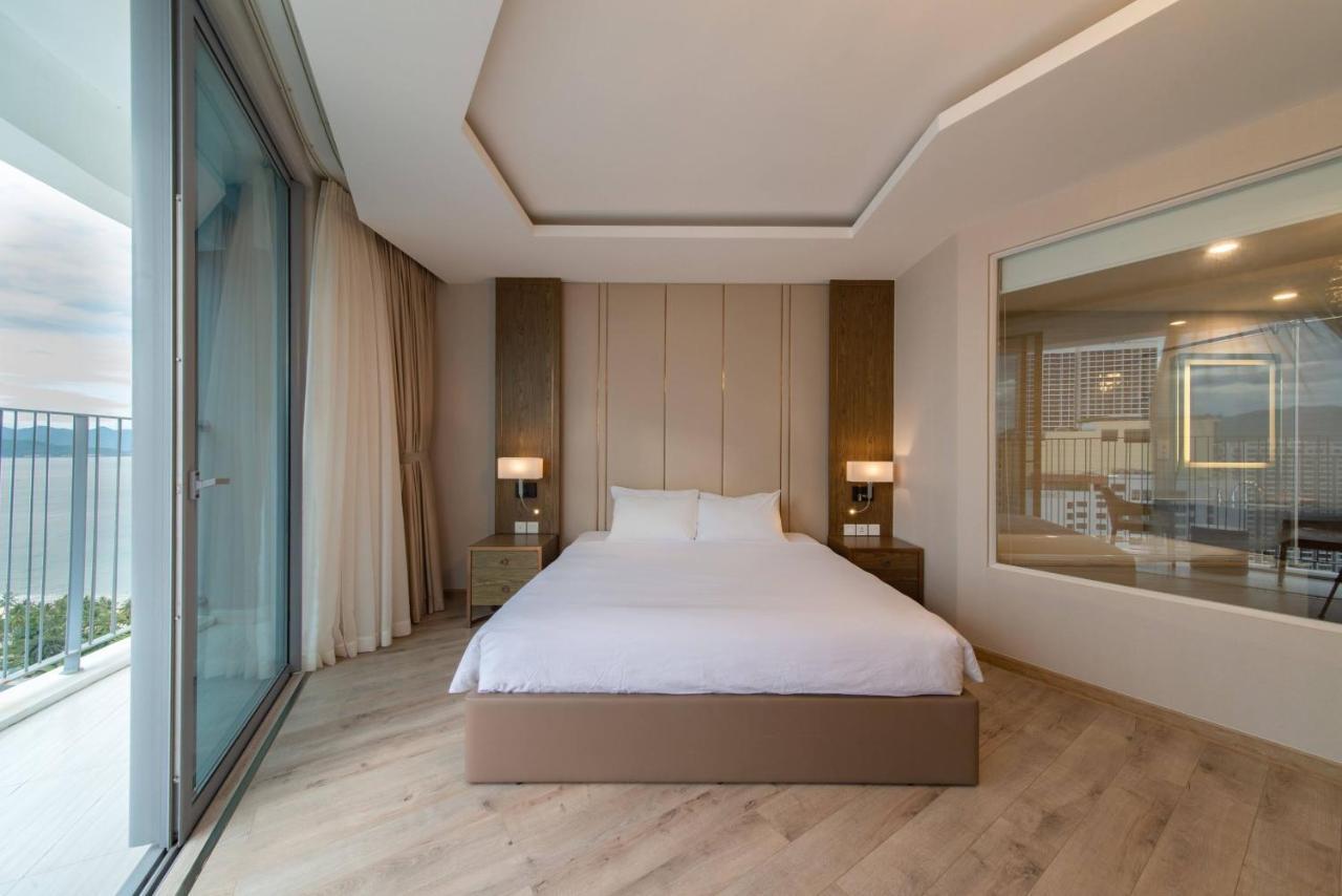 נה טראנג Jk.Boutique Oceanfront Panorama Residence מראה חיצוני תמונה