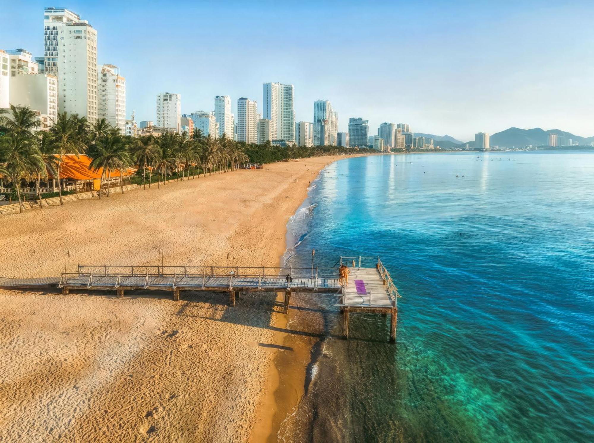 נה טראנג Jk.Boutique Oceanfront Panorama Residence מראה חיצוני תמונה