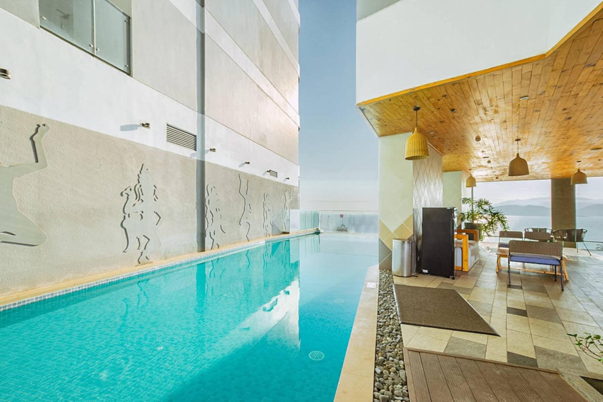 נה טראנג Jk.Boutique Oceanfront Panorama Residence מראה חיצוני תמונה