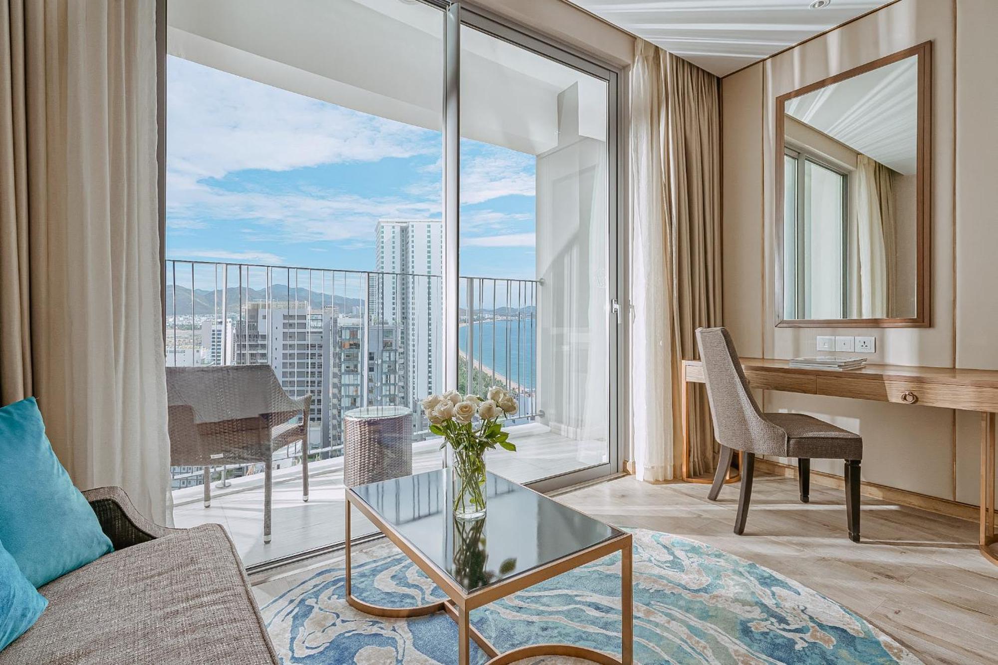 נה טראנג Jk.Boutique Oceanfront Panorama Residence מראה חיצוני תמונה