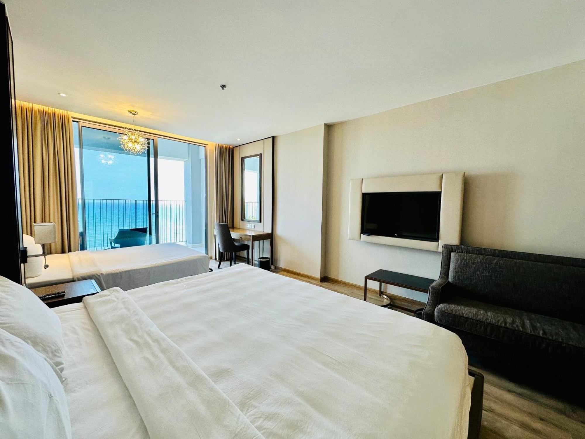 נה טראנג Jk.Boutique Oceanfront Panorama Residence מראה חיצוני תמונה