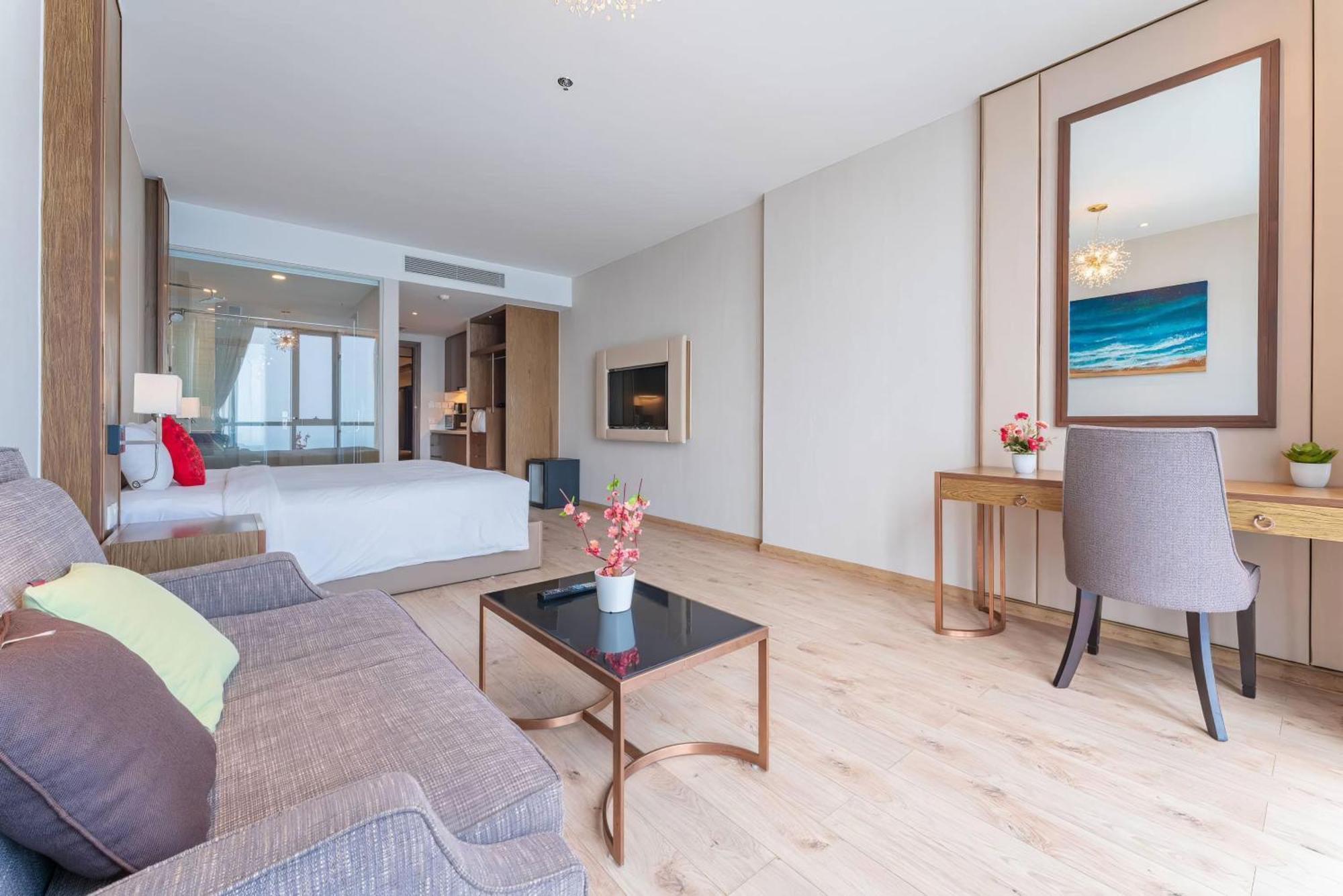 נה טראנג Jk.Boutique Oceanfront Panorama Residence מראה חיצוני תמונה
